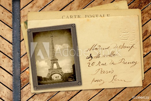 Picture of Vintage photo and post card